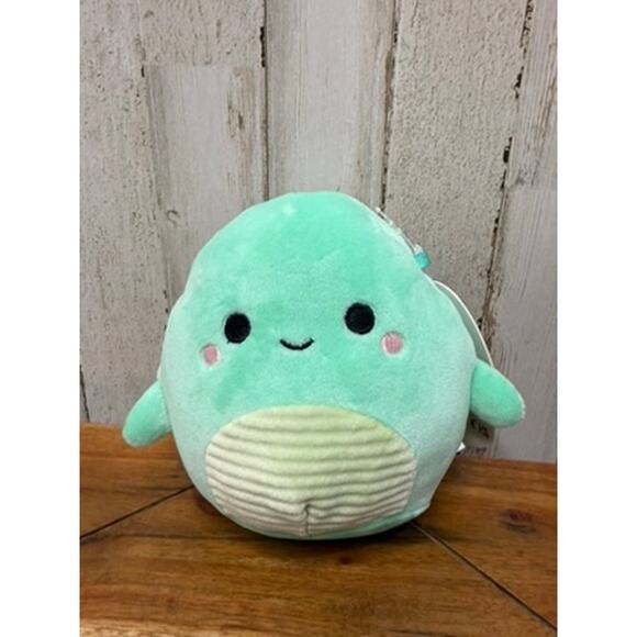 NWT Squishmallows Nessie Loch Ness Monster Plush Toy Blue Small 5" - Picture 1 of 6